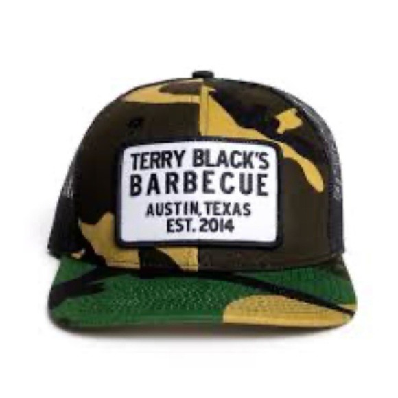 Terry Black’s BBQ Camo Trucker Hat 0400 - Picture 2 of 3